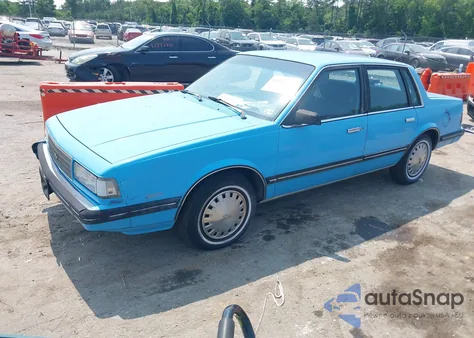 1989 Chevrolet Celebrity из США, поврежденный, VIN 1G1AW51R1K6223654